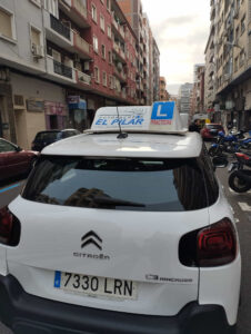 Flota de la autoescuela el pilar Zaragoza